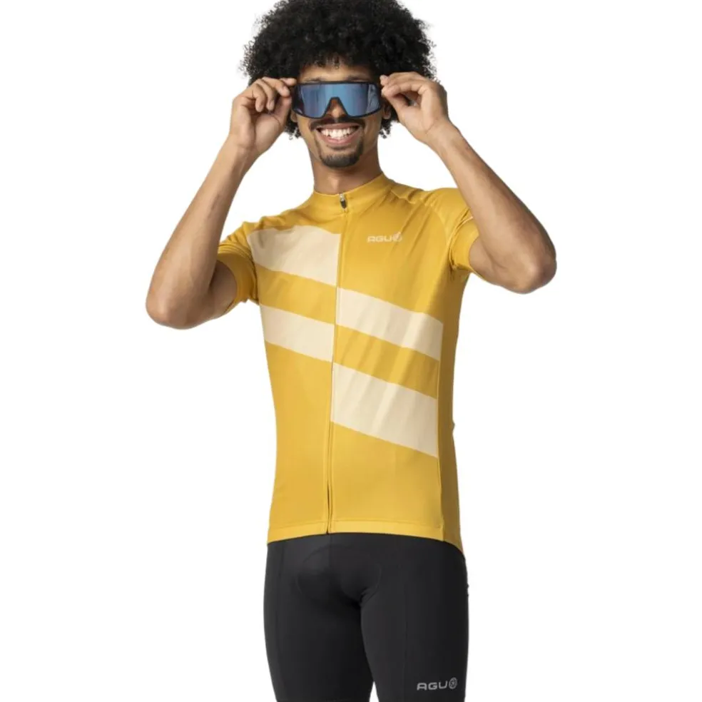 AGU Diagonal Stripes Essential Fietsshirt