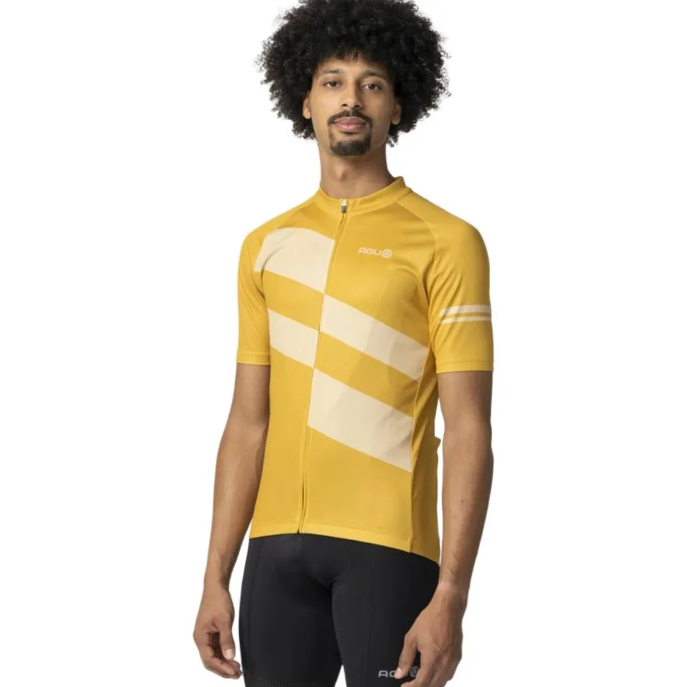 AGU Diagonal Stripes Essential Fietsshirt