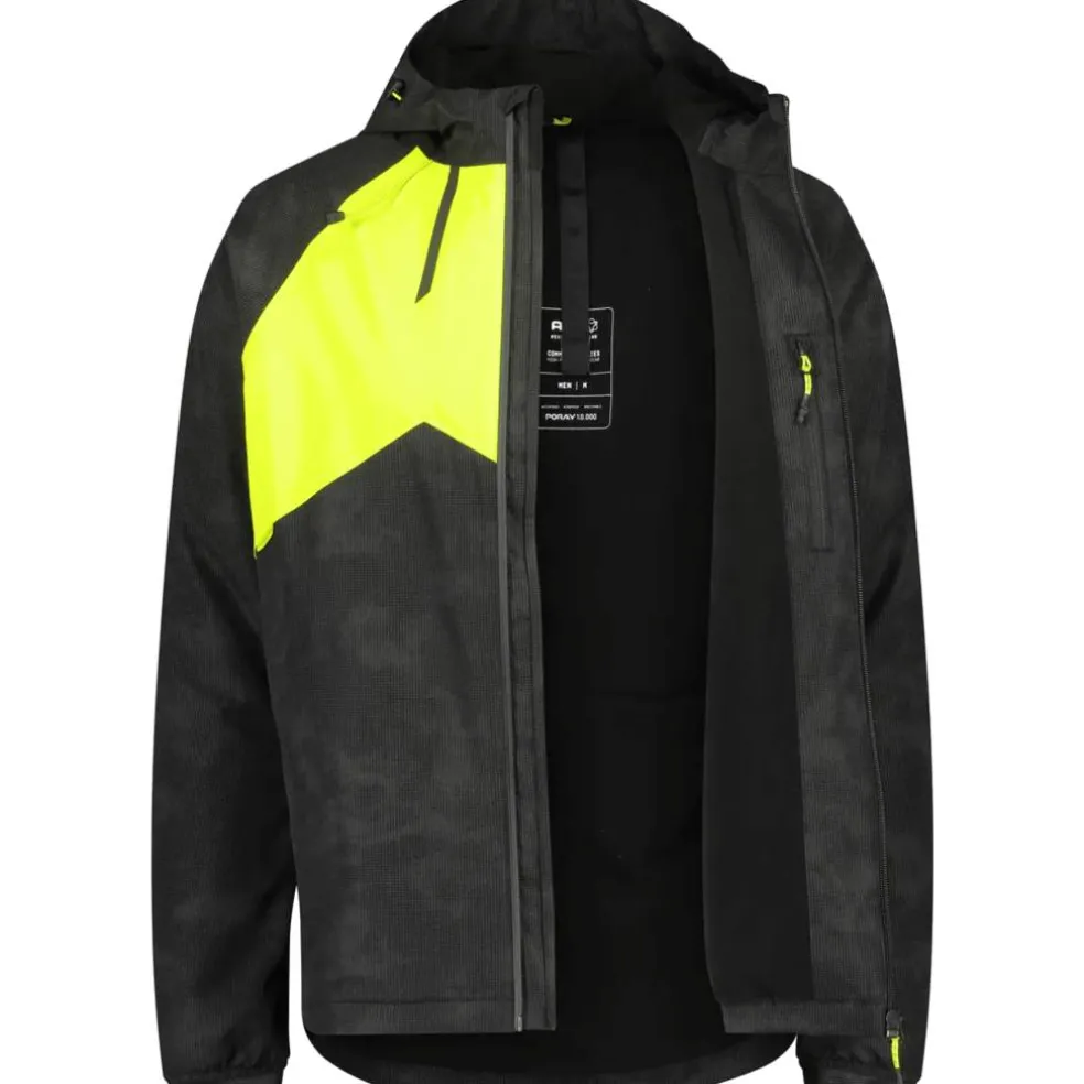 AGU Winter Regenjas Heren Commuter Hivis & Reflection