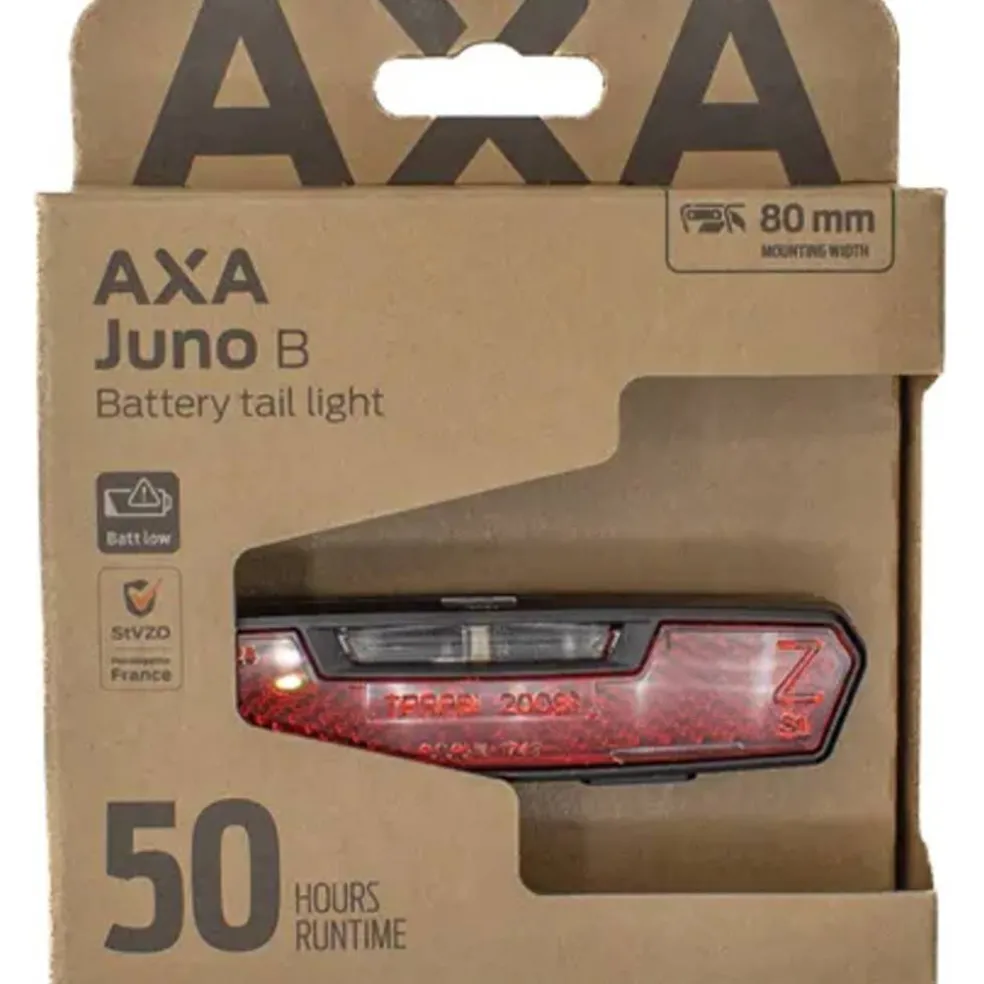 AXA Juno 80 mm Batterij Achterlicht