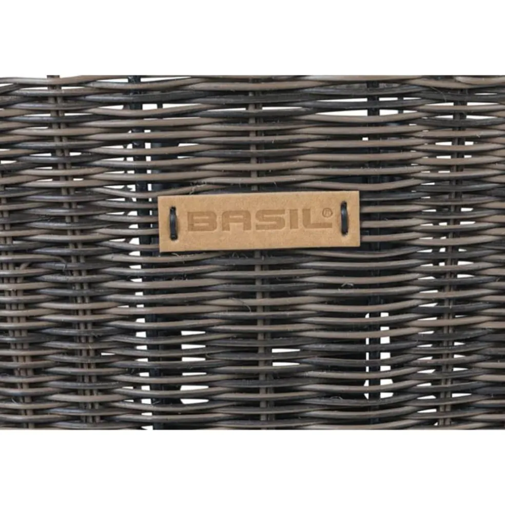 Basil Bremen Rattan KLICKfix Fietsmand