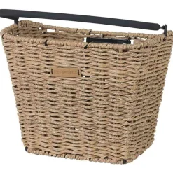 Basil Bremen Rattan KLICKfix Fietsmand