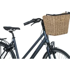 Basil Bremen Rattan KLICKfix Fietsmand