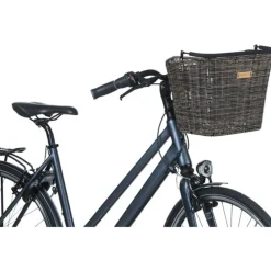 Basil Bremen Rattan KLICKfix Fietsmand