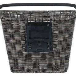 Basil Bremen Rattan KLICKfix Fietsmand