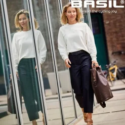 Basil City Shopper MIK Hooks Enkele Fietstas