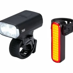 BBB Cycling BLS-266i NanoStrike 700i + BLS-255 Signal Verlichtingsset