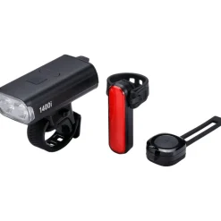 BBB Cycling BLS-275i StrikeDuo 1400i + BLS-255 Signal Verlichtingsset