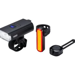 BBB Cycling BLS-275i StrikeDuo 1400i + BLS-255 Signal Verlichtingsset