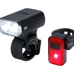 BBB Cycling BLS-265 NanoStrike 500 + BLS-152 Spark Verlichtingsset