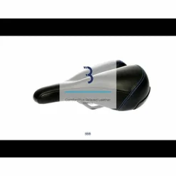 BBB Cycling BSD-103 Comfort Plus Relaxed Leren Zadel