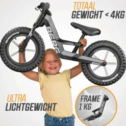 BERG Biky Cross 12 Inch Handrem Loopfiets 2026