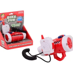 Bike Fun Brandweer Sirene met Lamp en Microfoon