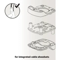 BoBike A-head Plus Adapter Fietsstoeltje Voor