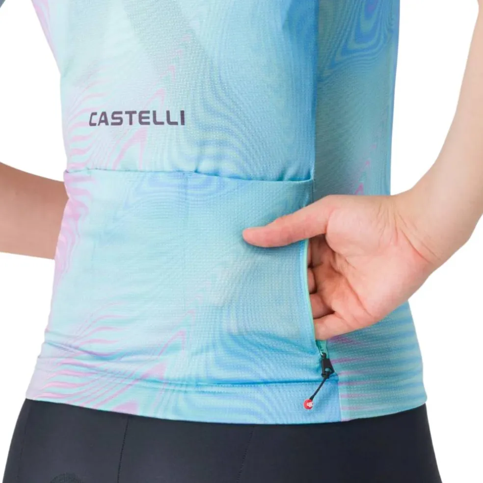 Castelli Cosmic Vortex Fietsshirt Dames