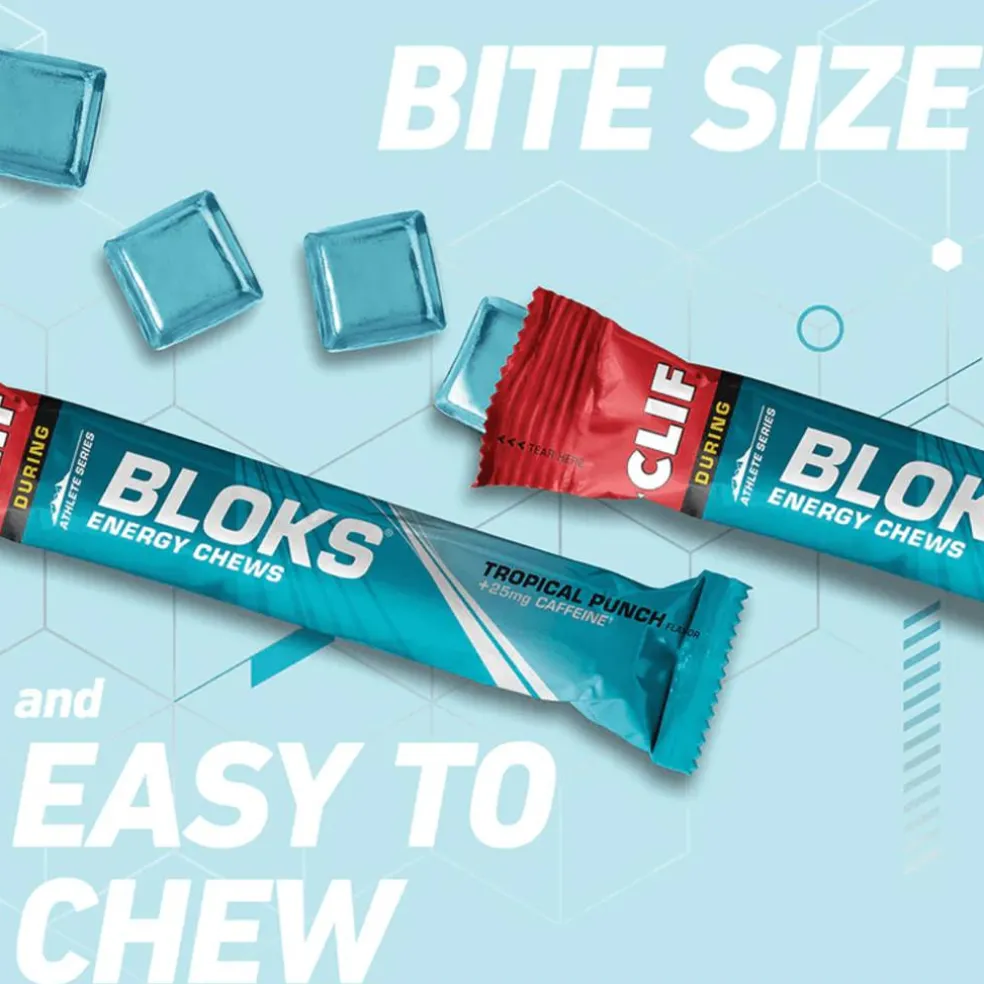 Clif Bar Bloks Energy Chews 18 Stuks Voordeelverpakking