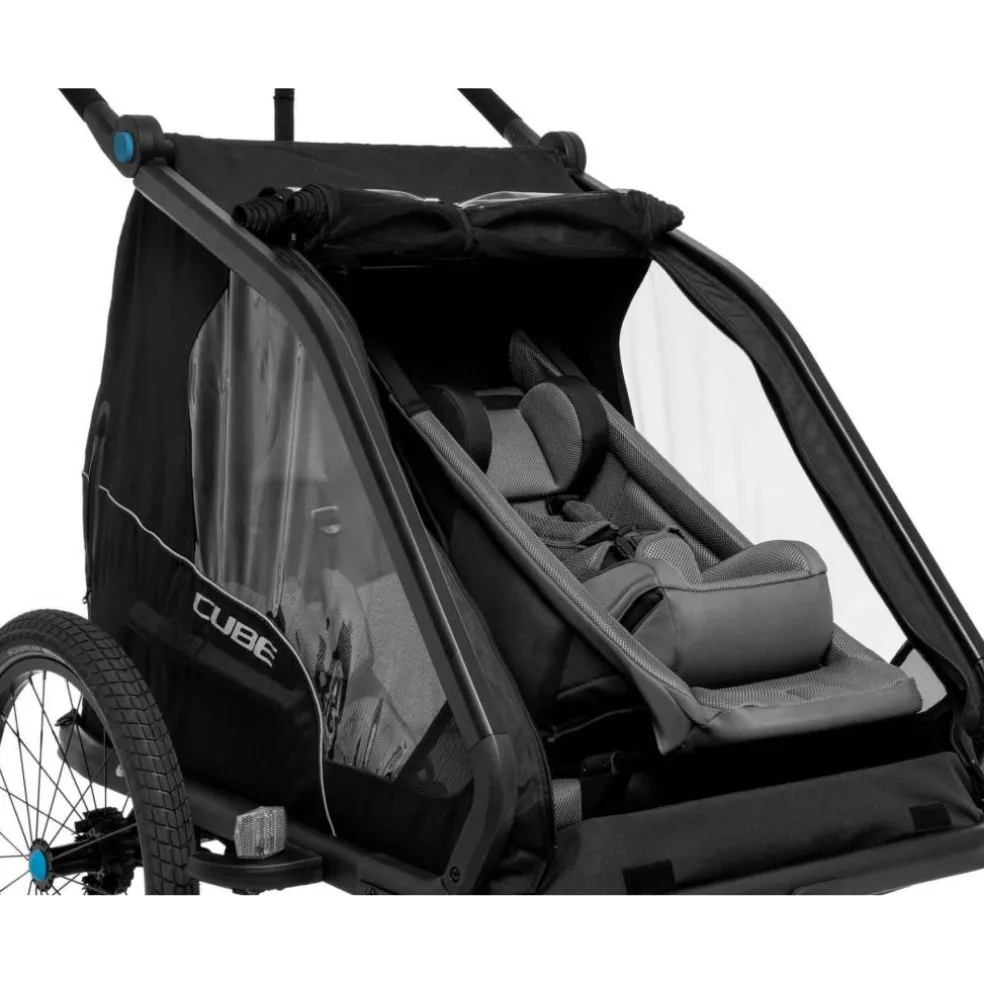 CUBE Fietskar Babyzitje
