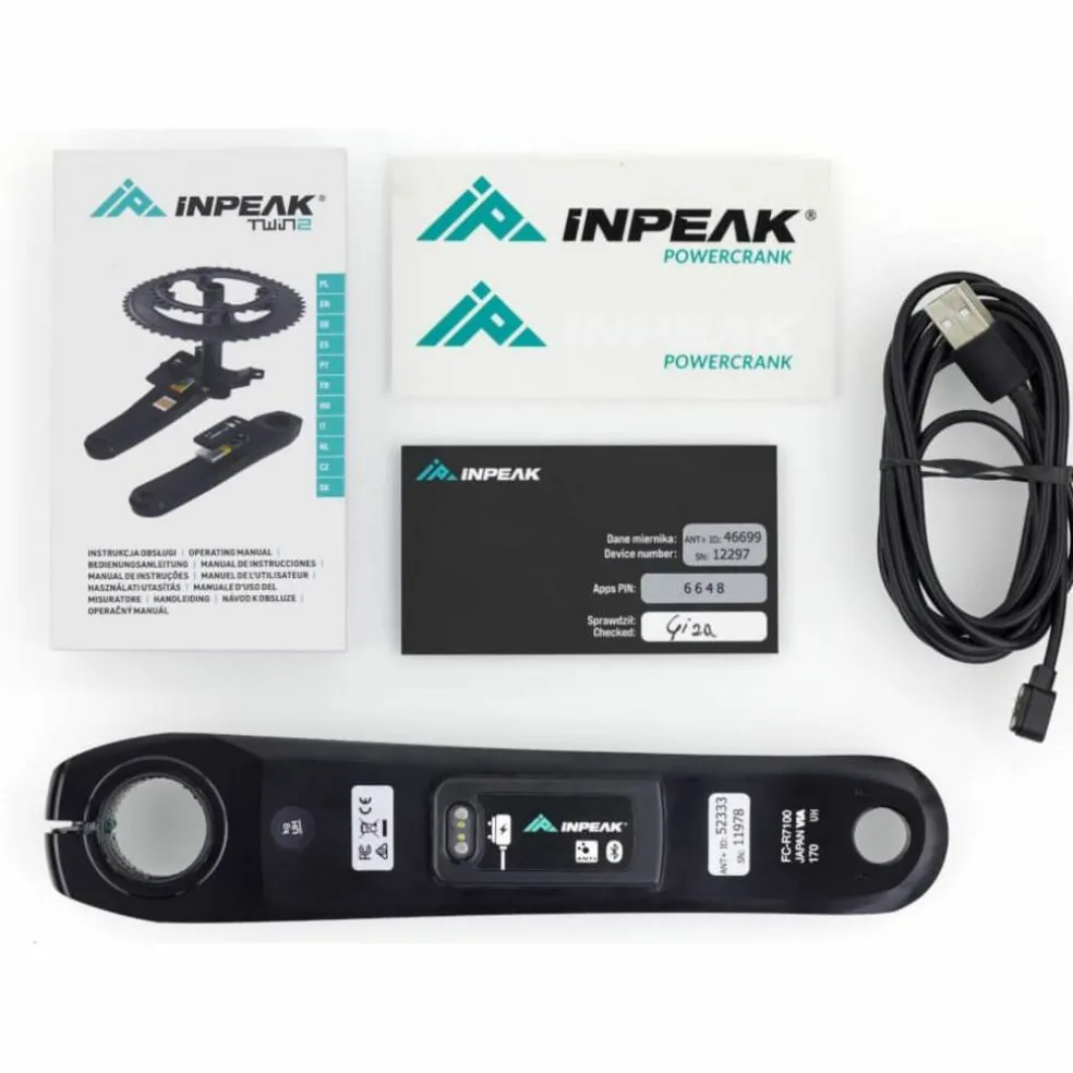 INPEAK POWERCRANK-E 105 FC-R7100 Powermeter