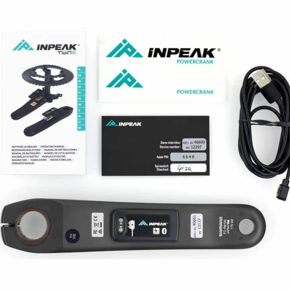 INPEAK POWERCRANK-E Ultegra FC-R8100 Powermeter