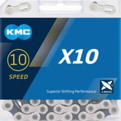 KMC X10 Silver/Black 10-speed Ketting
