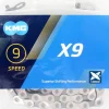 KMC X9 9-speed Ketting