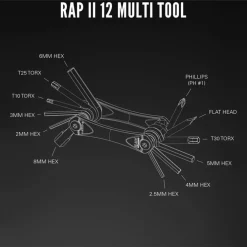 Lezyne Rap II 12 Multitool
