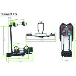 Pro-User Diamant FG2 Fietsendrager