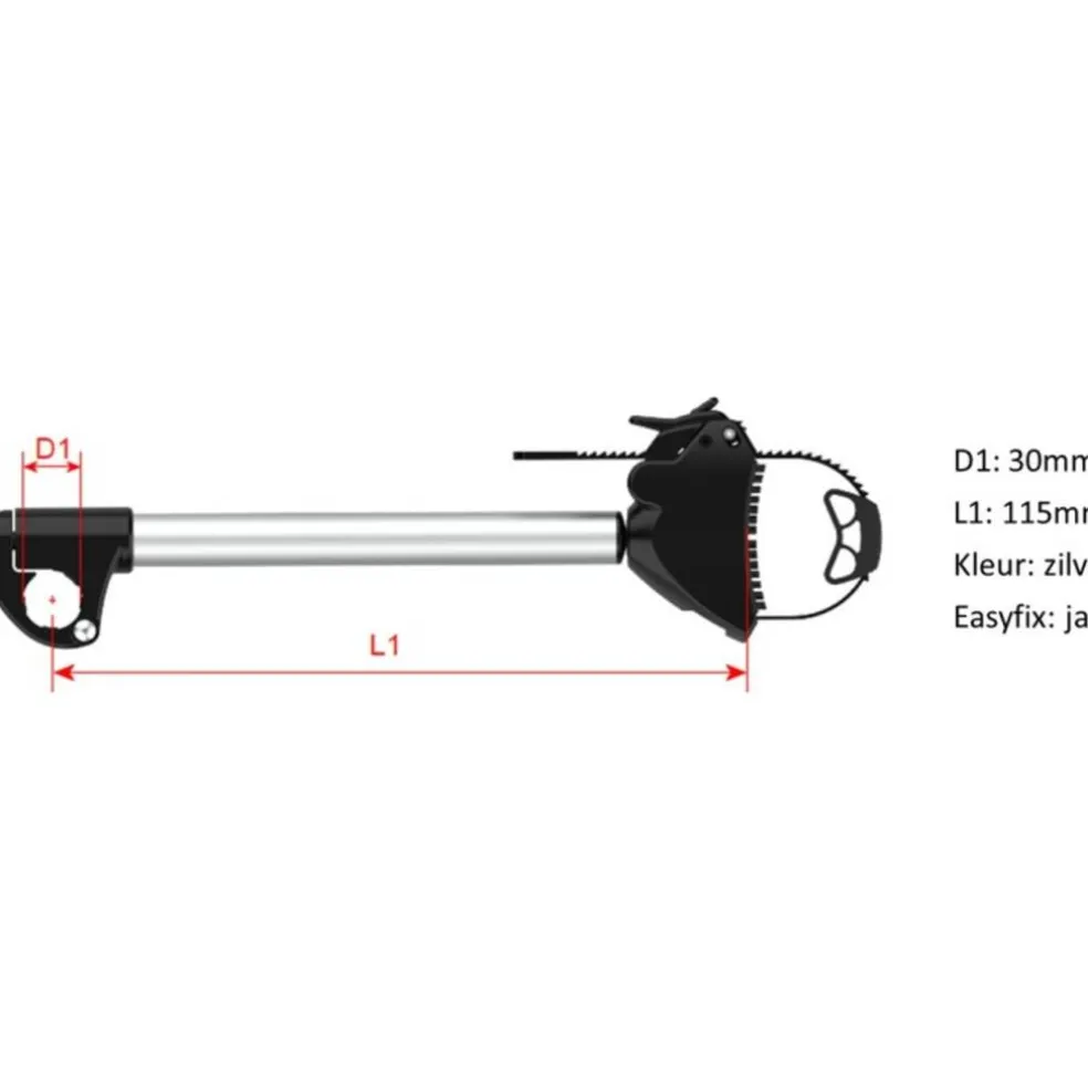 Pro-User EasyFix Diamant 30 mm Framehouder