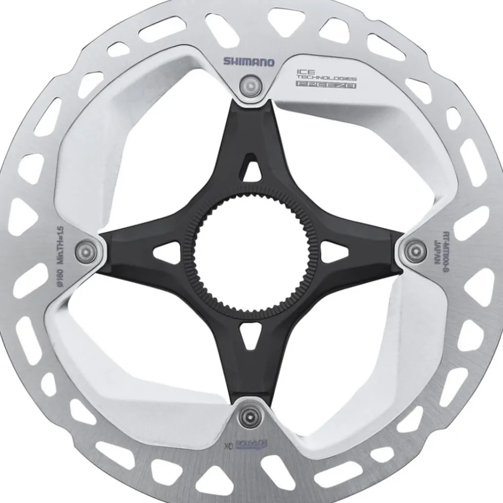 Shimano RT-MT800 Remschijf Centerlock Interne Sluitring Ice-Tech Freeza