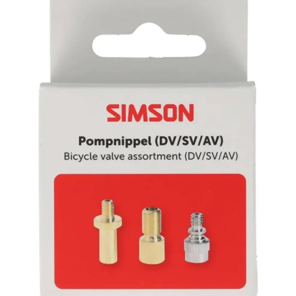 Simson 3-delige Pompnippels