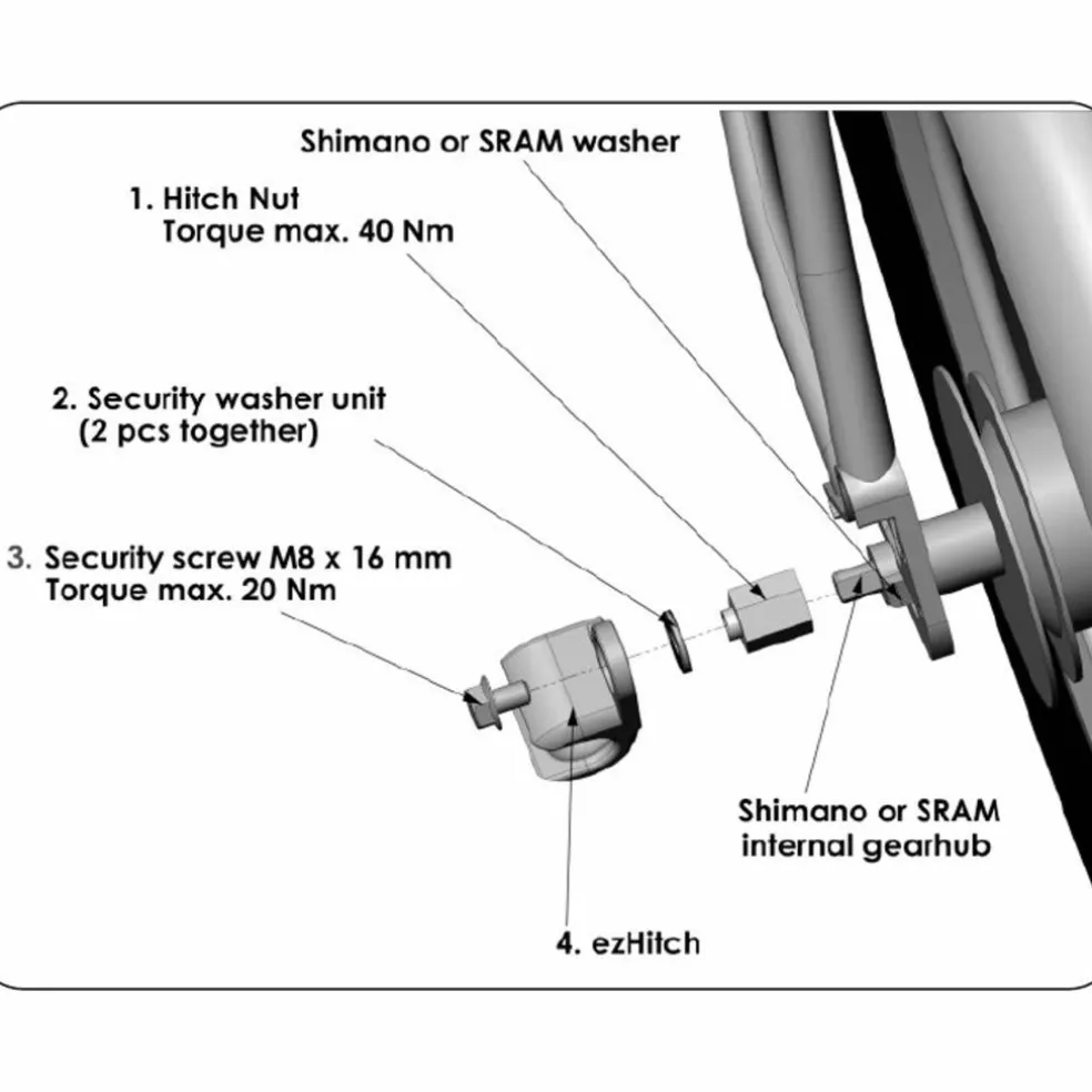 Thule Chariot Adapter Sram As