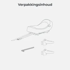 Urban Iki Junior MIK HD Fietsstoeltje Achter