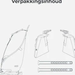 Urban Iki Ta-Ke MIK HD Fietsstoeltje Achter