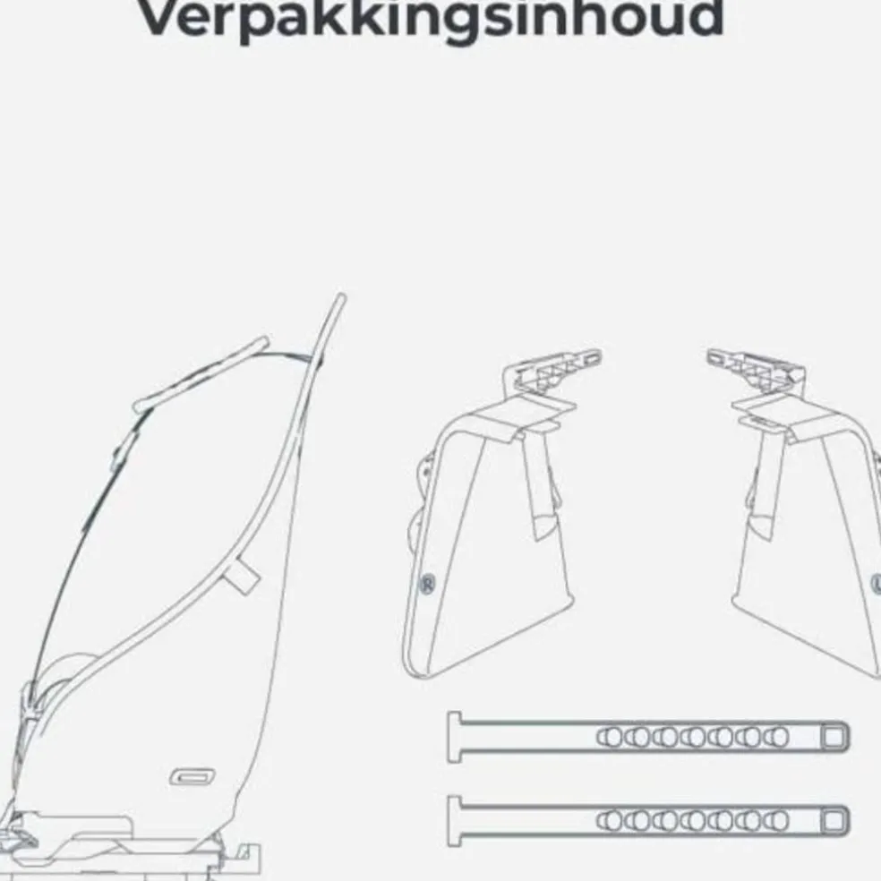 Urban Iki Ta-Ke MIK HD Fietsstoeltje Achter
